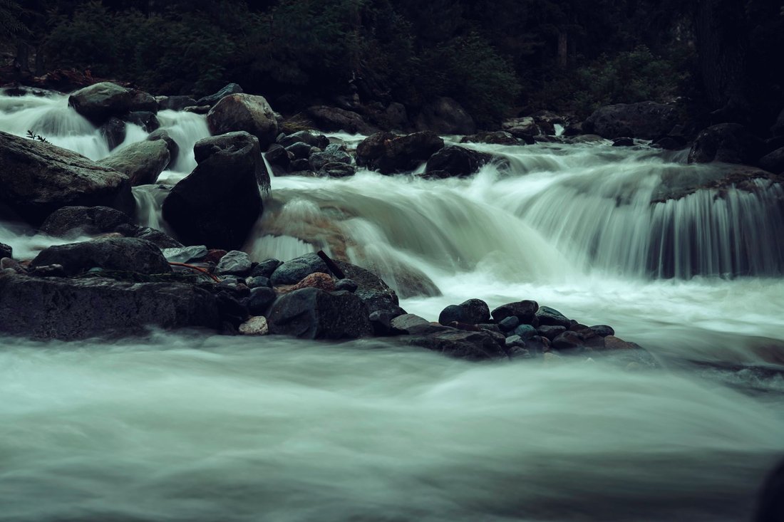 the rapids on the Hillsborough River at Hillsborough River State Park
