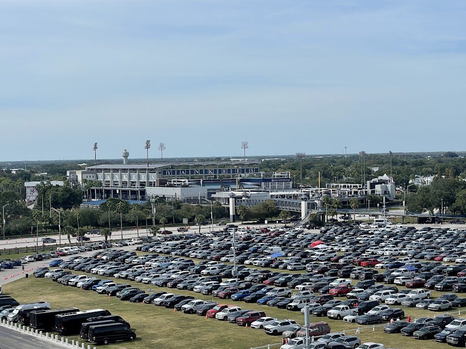 George M. Steinbrenner Field during spring training in Tampa